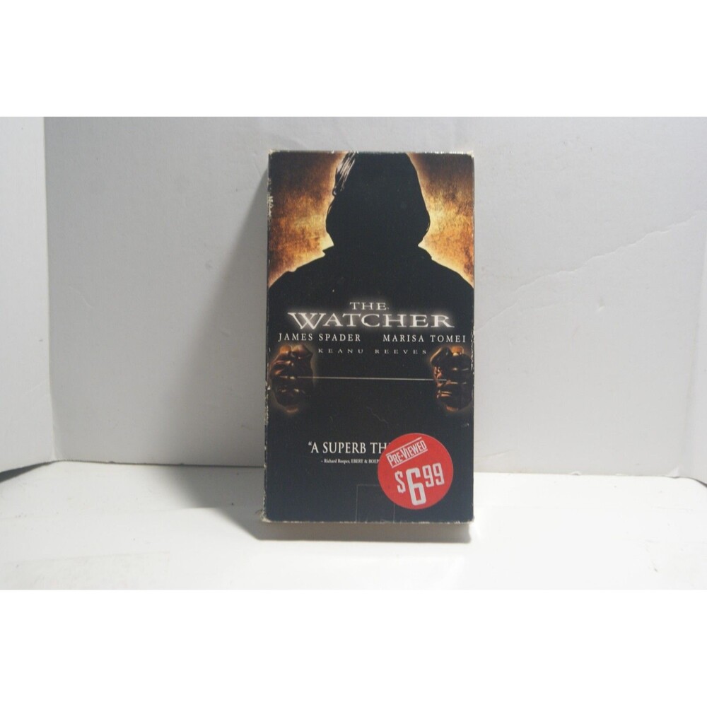 The Watcher VHS 2001 James Spader Wants Out Keanu Reeves Wants In Thriller